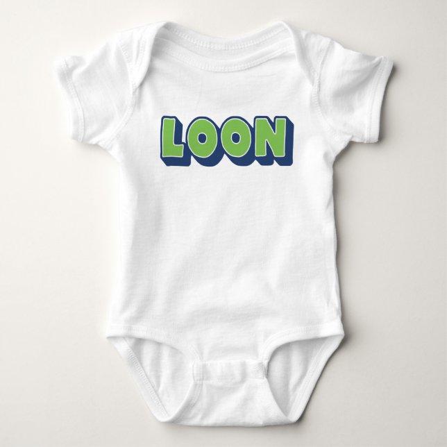 Loon, Doric Dialect, Boy, Scottish Bodysuit (Front)