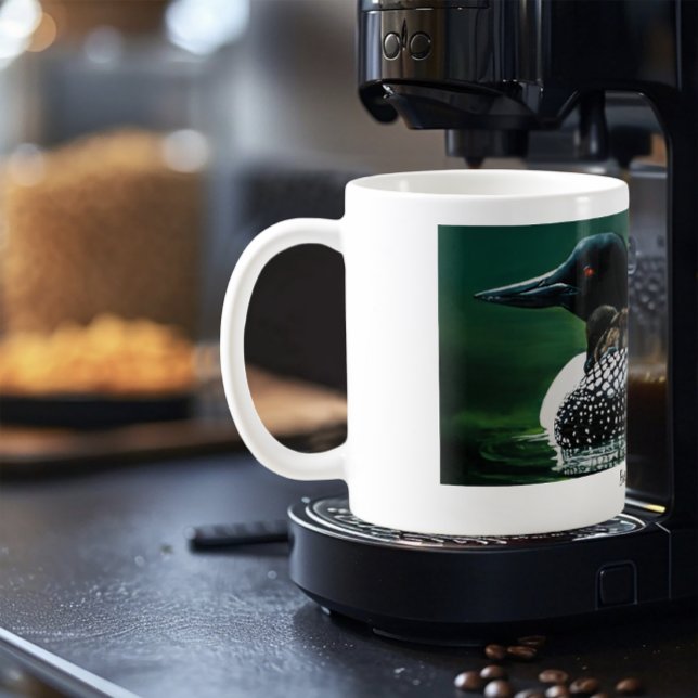 Loon Family Butterfield Lake Coffee Mug (Creator Uploaded)