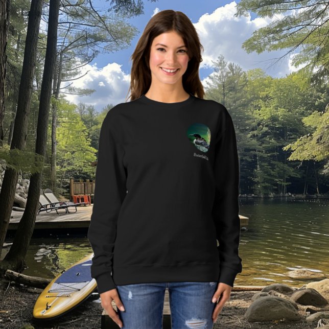 Loon Family Butterfield Lake Sweatshirt (Creator Uploaded)