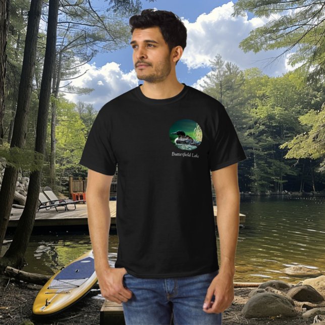 Loon Family Butterfield Lake T-Shirt (Creator Uploaded)