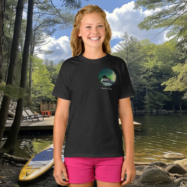 Loon Family Butterfield Lake T-Shirt (Creator Uploaded)
