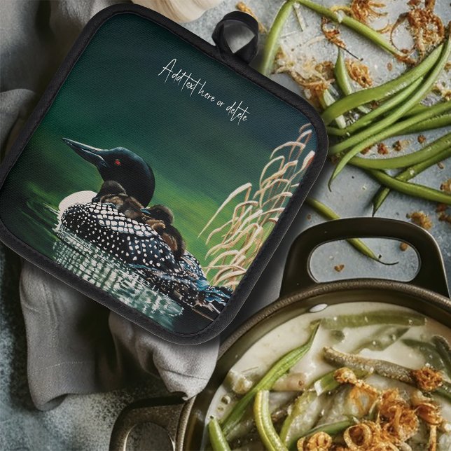 Loon Family Outing Pot Holder (Creator Uploaded)