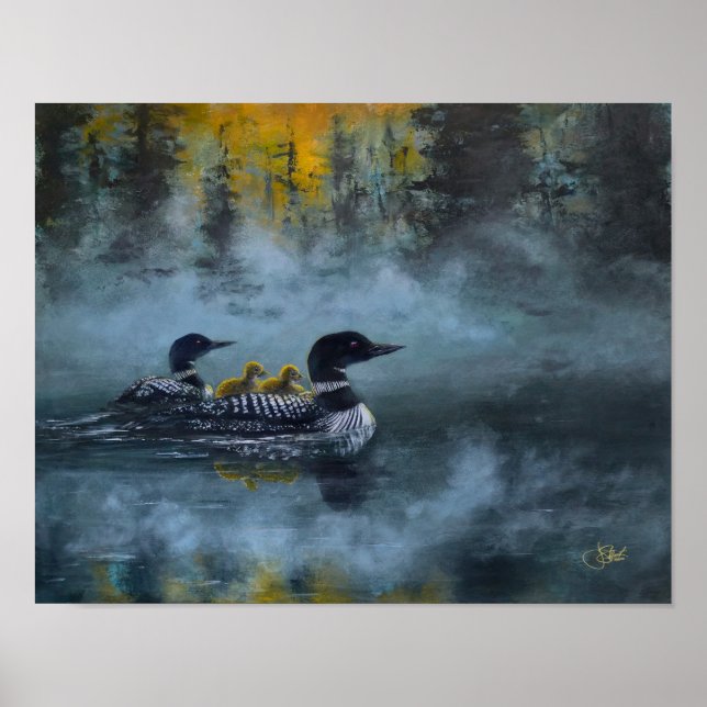 Loon Family Poster (Front)
