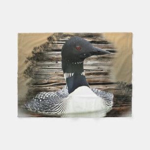 Loon Fleece Blanket
