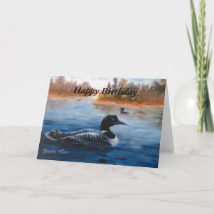 Loon Lake Blank Card
