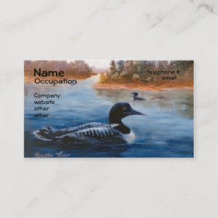 Loon Lake Business Cards