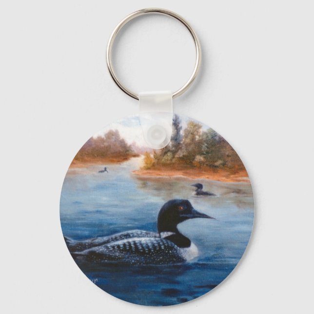 Loon Lake Keychain (Front)