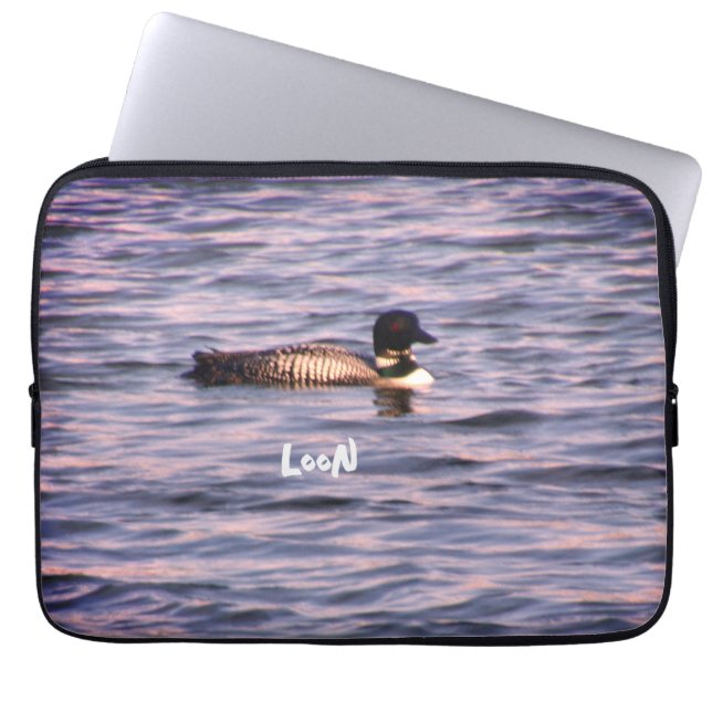 Loon Laptop Sleeve (Front)
