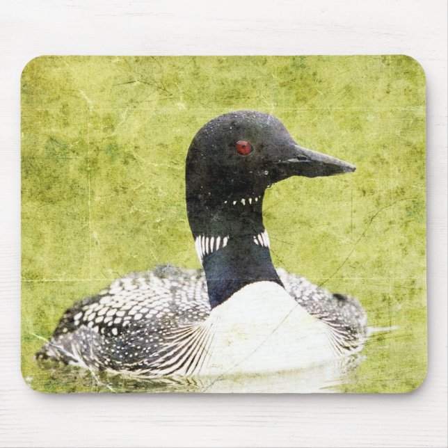 Loon Mouse Pad (Front)