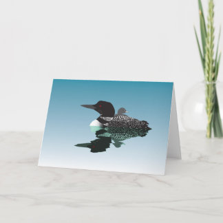 Loon Note Card (blank)