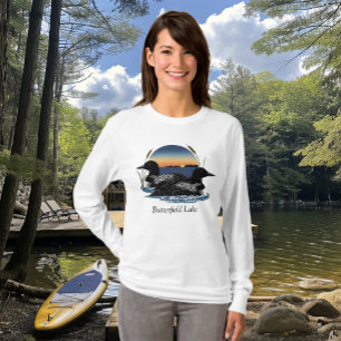Loon Pair Butterfield Lake T-Shirt