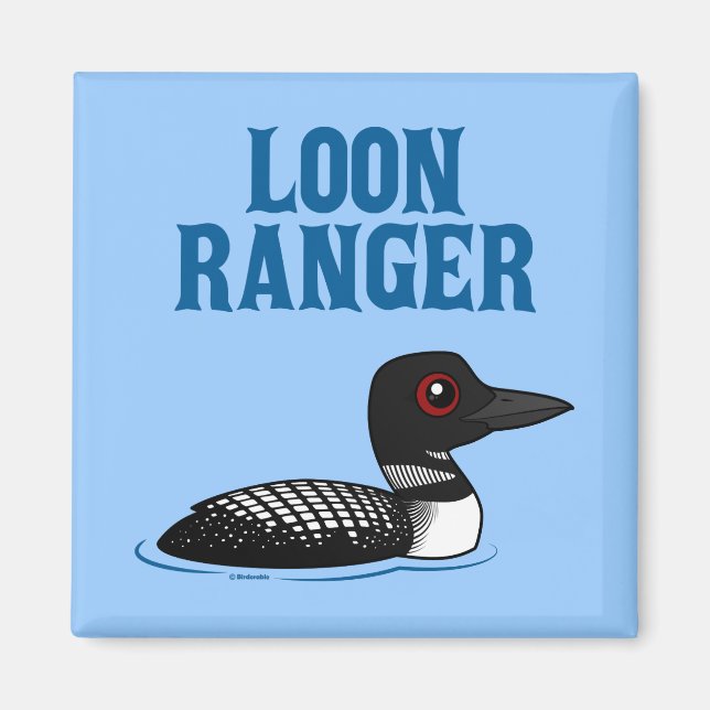 Loon Ranger Magnet (Front)