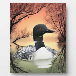 Loon Reflections Plaque