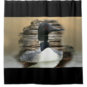 Loon Shower Curtain
