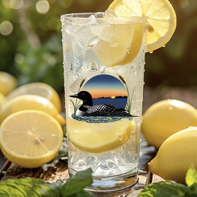 Loon Sunset Blue Glass (Creator Uploaded)