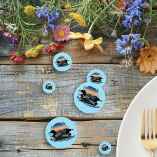 Loon Sunset Wedding Confetti