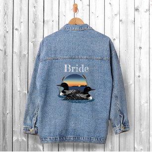 Loon Sunset Wedding Denim Jacket