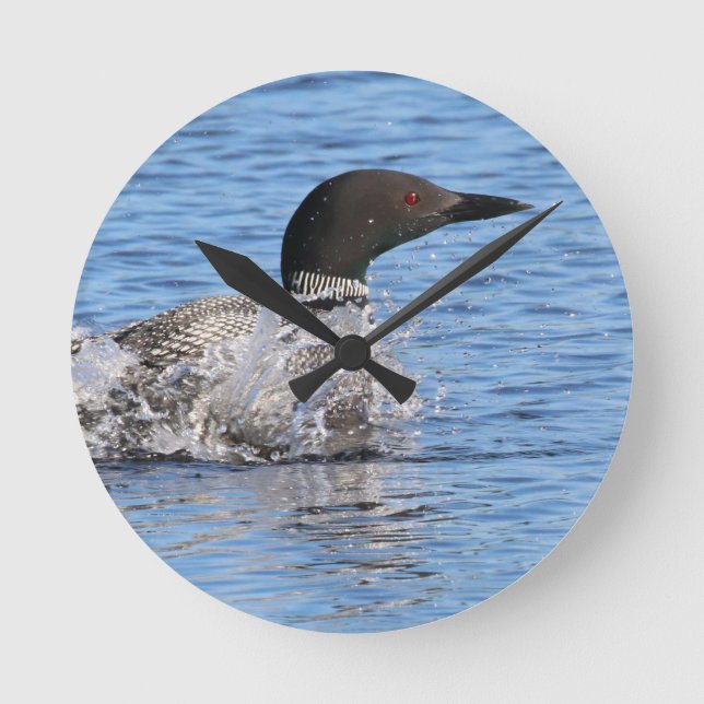 Loon Wall Clock (Front)