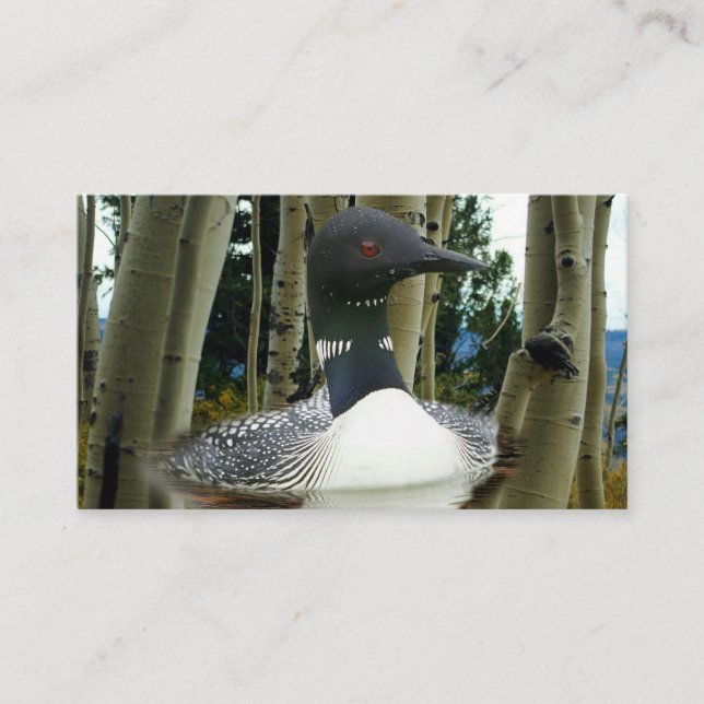 Loon Wilderness Business Card (Front)