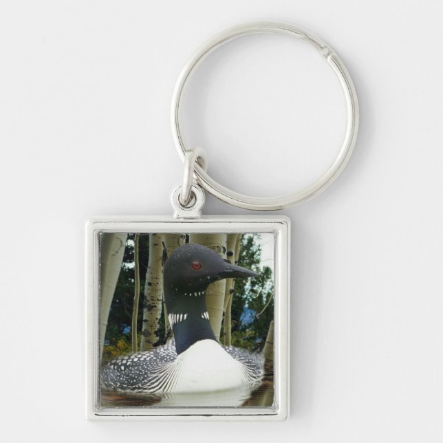 Loon Wilderness Key Ring (Front)