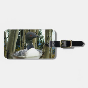 Loon Wilderness Luggage Tag