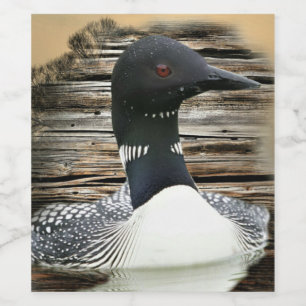 Loon Wine Label