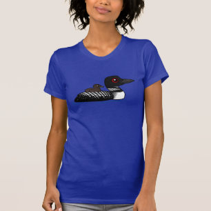 Loon with chick T-Shirt