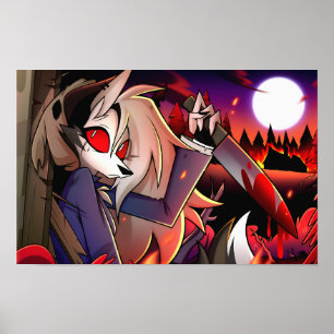 Loona Halloween Slasher   Helluva Boss   Poster