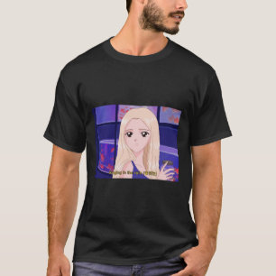 LOONA Jinsoul - Singing in the rain 90's anime Cla T-Shirt