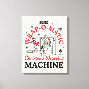 LOONEY TUNES™   ACME Wrap-O-Matic Wrapping Machine Canvas Print
