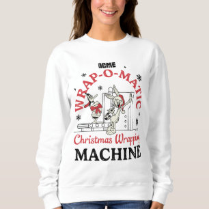 LOONEY TUNES™   ACME Wrap-O-Matic Wrapping Machine Sweatshirt
