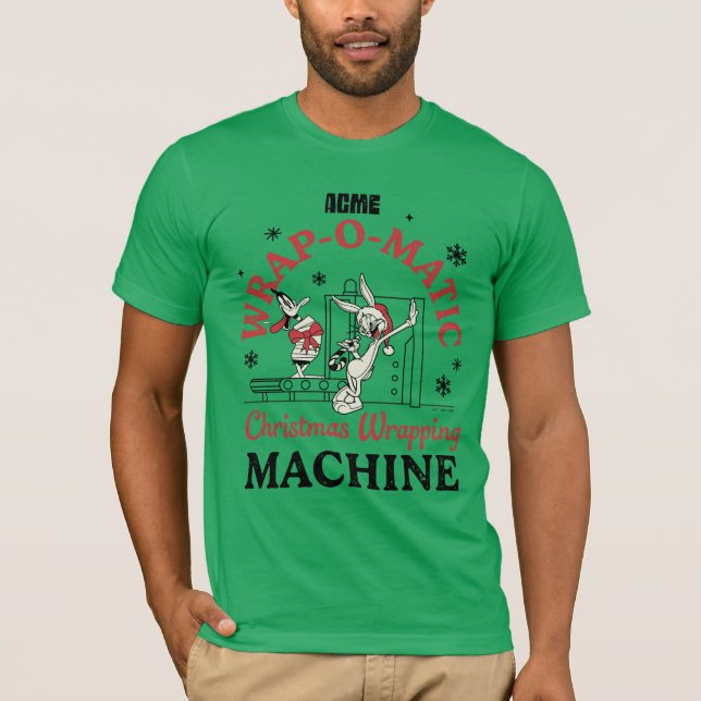 LOONEY TUNES™ | ACME Wrap-O-Matic Wrapping Machine T-Shirt (Front)