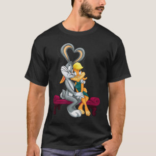 Looney Tunes Bugs And Lola Hearts Valentines Day T-Shirt