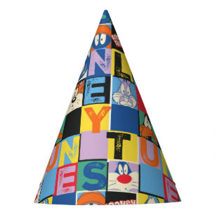 LOONEY TUNES™ Character Checker Blocks Party Hat
