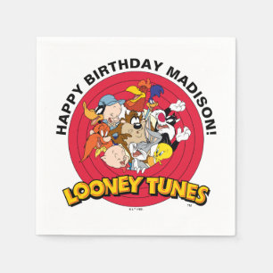 LOONEY TUNES™ Character Group Birthday Napkin