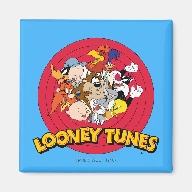 LOONEY TUNES™ Character Logo Magnet (Front)