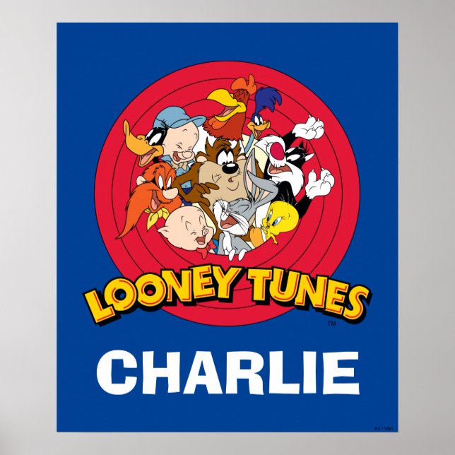LOONEY TUNES™ Character Logo Poster (Front)