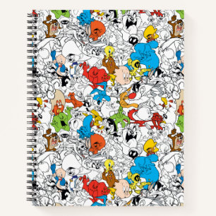 LOONEY TUNES™ Color Pop Pattern Notebook