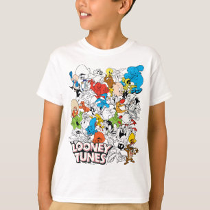 LOONEY TUNES™ Color Pop Pattern T-Shirt