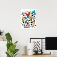 LOONEY TUNES™ Colour Pop Pattern