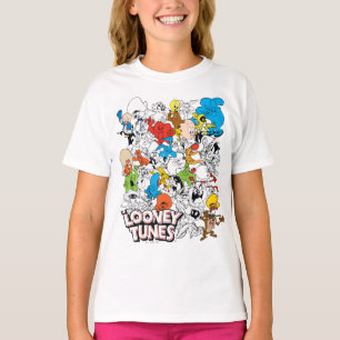 LOONEY TUNES™ Colour Pop Pattern T-Shirt