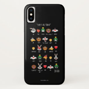LOONEY TUNES™ Emoji Chart Case-Mate iPhone Case