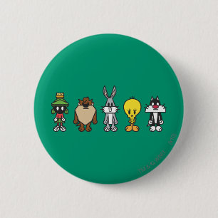 LOONEY TUNES™ Group Photo Op 6 Cm Round Badge