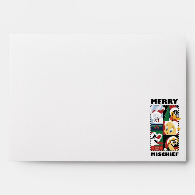 LOONEY TUNES™ Holiday Merry Mischief Envelope (Front)