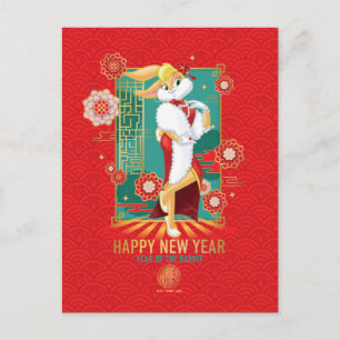 LOONEY TUNES™ Lola Year of the Rabbit Postcard