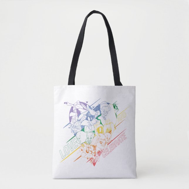 LOONEY TUNES™ - Love and Celebrate Tote Bag (Front)