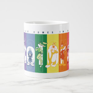 LOONEY TUNES™ - Love Comes In All Colours Large Coffee Mug