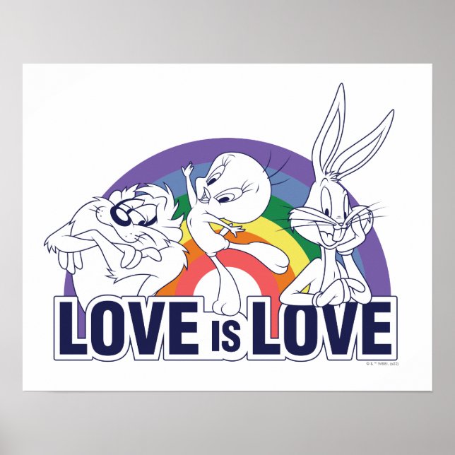 LOONEY TUNES™ - Love Is Love Poster (Front)