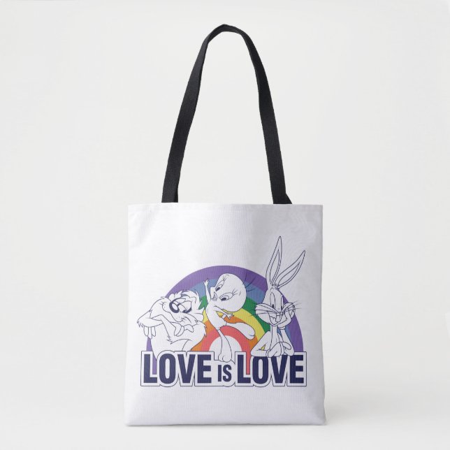 LOONEY TUNES™ - Love Is Love Tote Bag (Front)