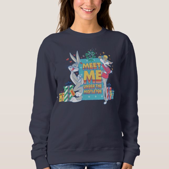 LOONEY TUNES™ | Meet Me Under the Mistletoe Sweatshirt (Front)